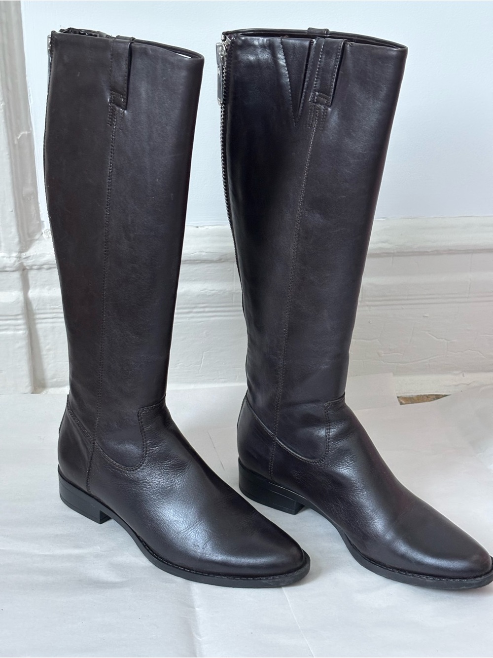 Calvin Klein Dark Brown Tamryn Boots